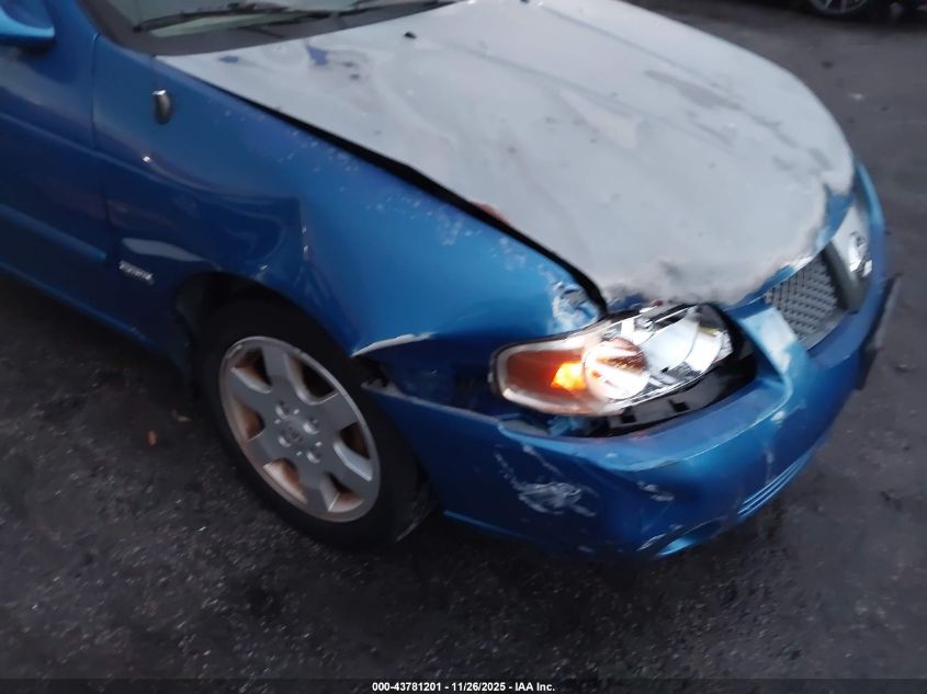 2006 Nissan Sentra 1.8S VIN: 3N1CB51D66L500667 Lot: 43781201