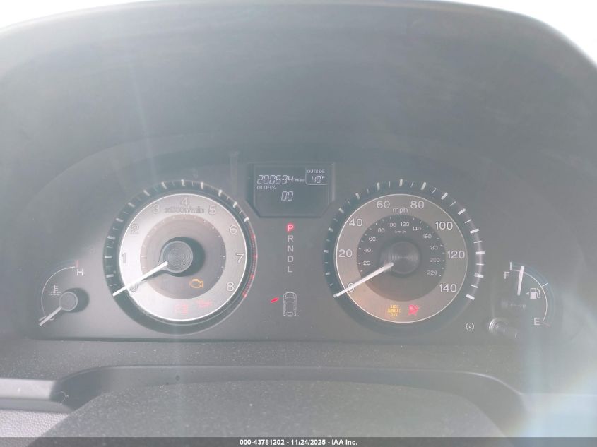 2012 Honda Odyssey Ex-L VIN: 5FNRL5H6XCB008830 Lot: 43781202