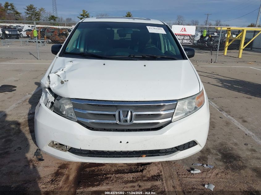 2012 Honda Odyssey Ex-L VIN: 5FNRL5H6XCB008830 Lot: 43781202