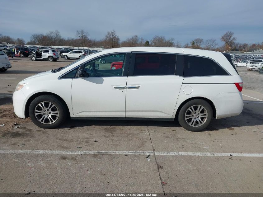 2012 Honda Odyssey Ex-L VIN: 5FNRL5H6XCB008830 Lot: 43781202