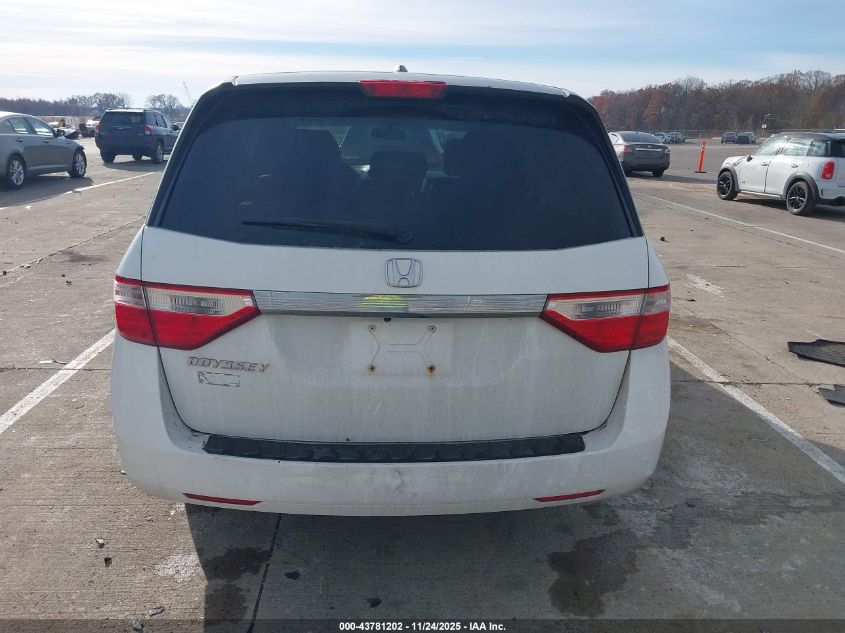 2012 Honda Odyssey Ex-L VIN: 5FNRL5H6XCB008830 Lot: 43781202