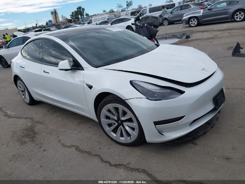 TESLA MODEL 3 LONG RANGE DUAL MOTOR ALL-WHEEL DRIVE