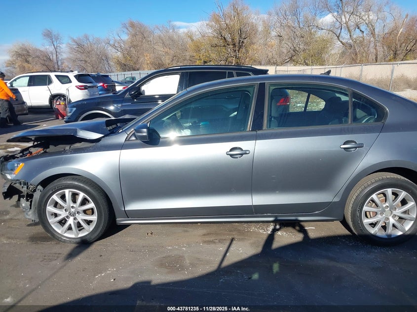 2011 Volkswagen Jetta 2.5L Se VIN: 3VWDX7AJ7BM307112 Lot: 43781235