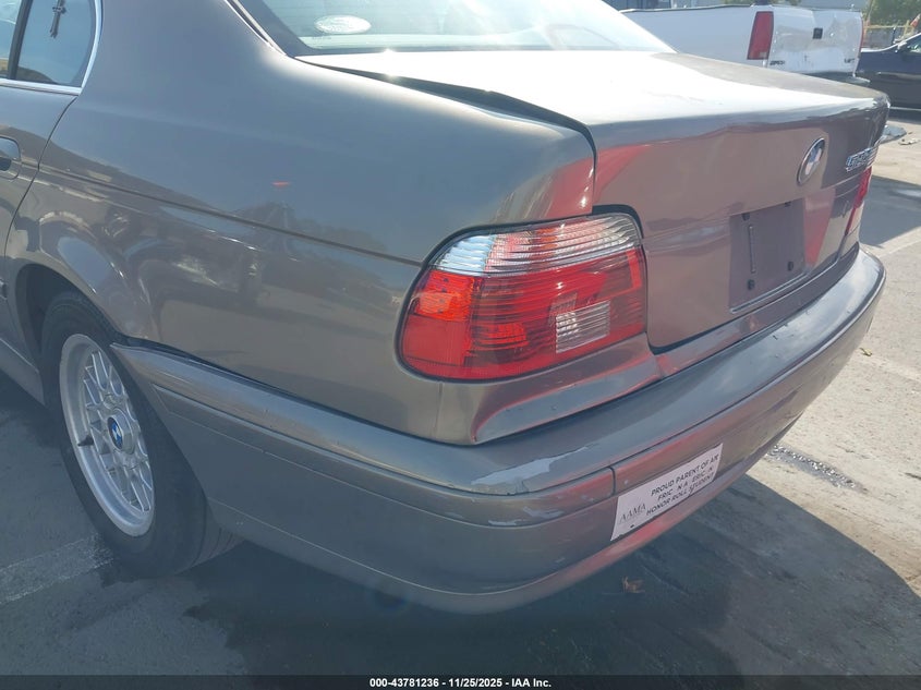 2002 BMW 525Ia VIN: WBADT43402GZ98639 Lot: 43781236