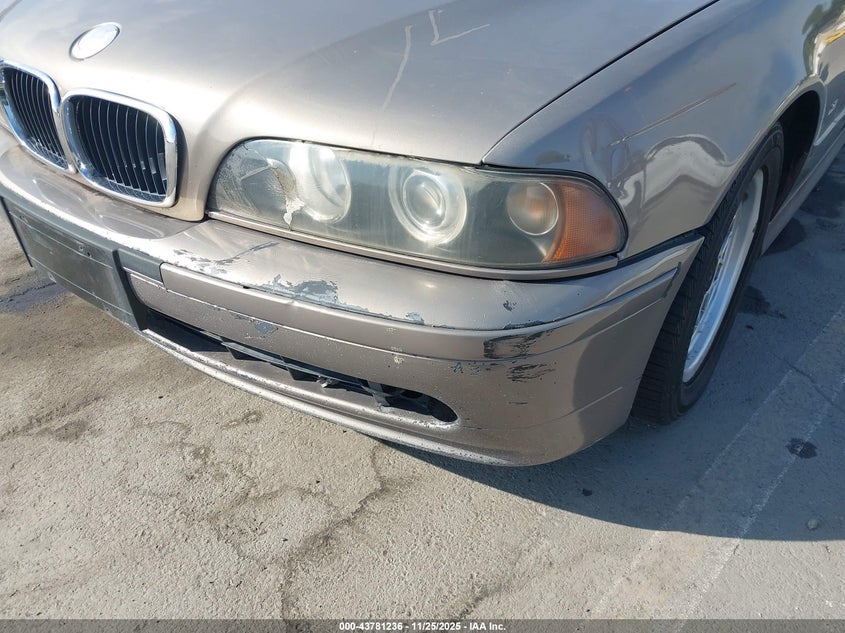 2002 BMW 525Ia VIN: WBADT43402GZ98639 Lot: 43781236