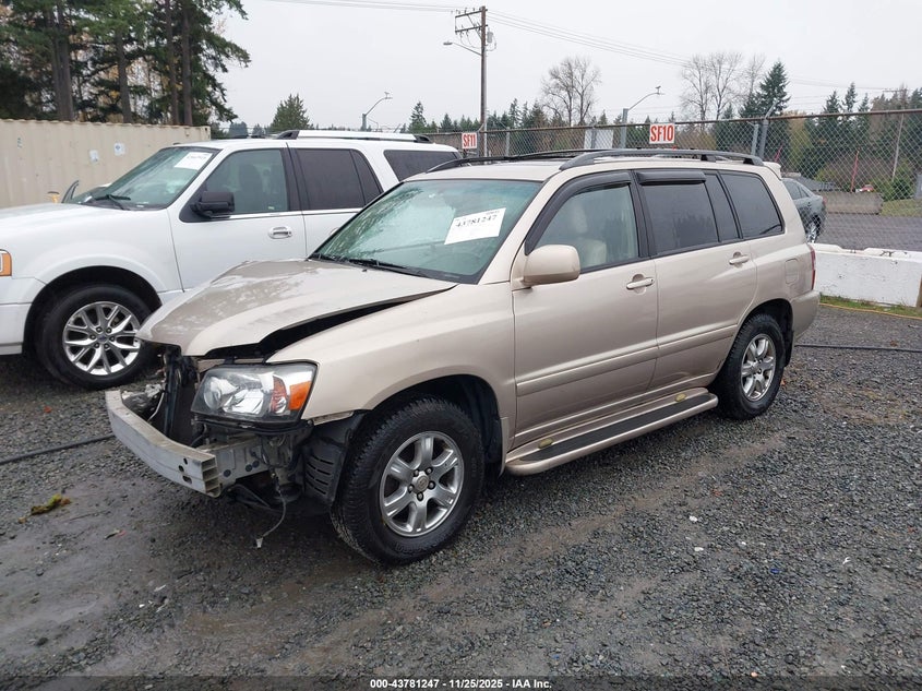 2007 Toyota Highlander 3Rd Row