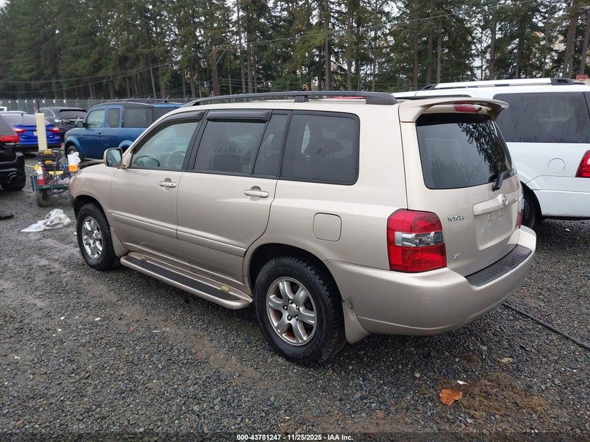 2007 Toyota Highlander 3Rd Row