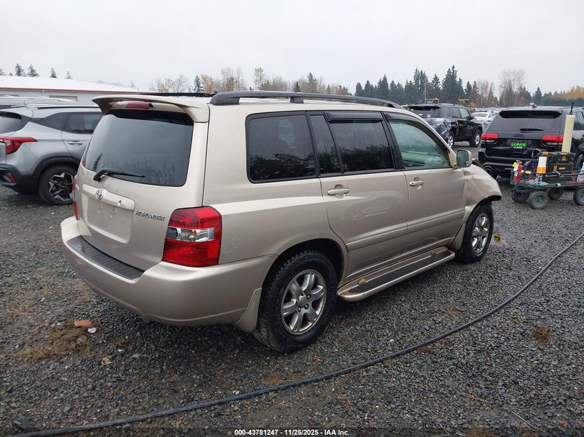 2007 Toyota Highlander 3Rd Row