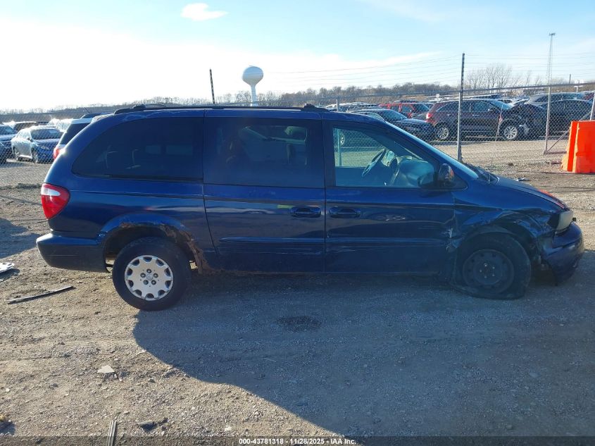 2003 Chrysler Town & Country Lx VIN: 2C8GP44L43R103484 Lot: 43781318