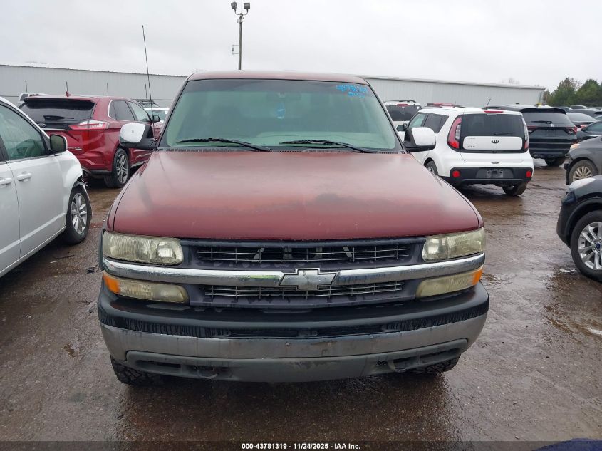 2001 Chevrolet Silverado 1500 Ls VIN: 1GCEK19T31Z304648 Lot: 43781319
