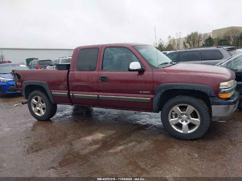 2001 Chevrolet Silverado 1500 Ls VIN: 1GCEK19T31Z304648 Lot: 43781319