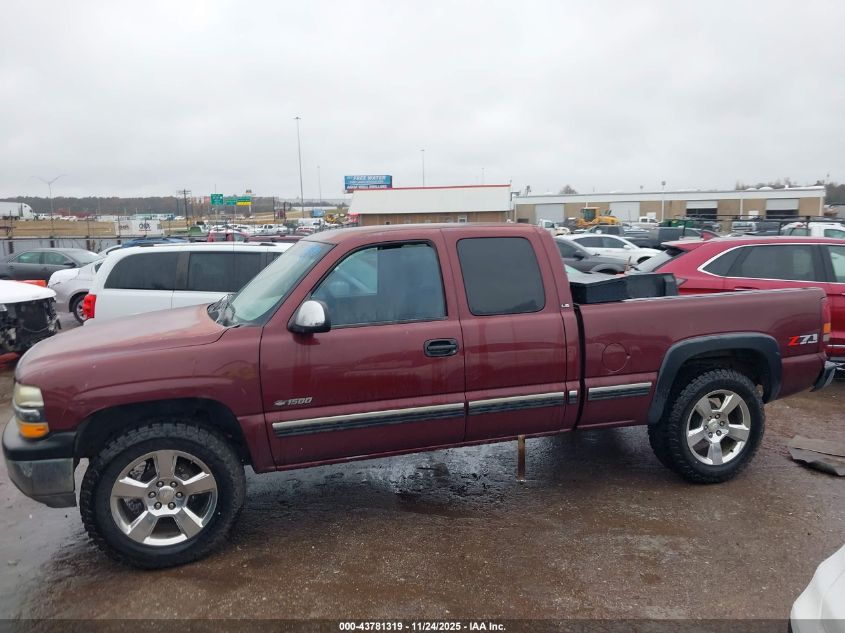 2001 Chevrolet Silverado 1500 Ls VIN: 1GCEK19T31Z304648 Lot: 43781319