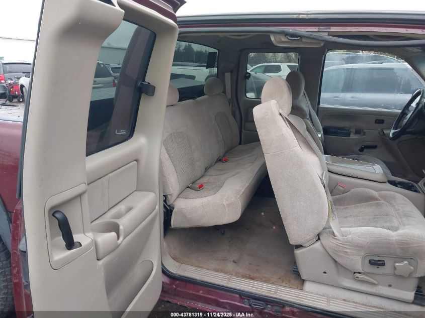 2001 Chevrolet Silverado 1500 Ls VIN: 1GCEK19T31Z304648 Lot: 43781319