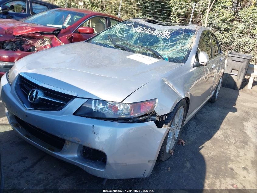 2005 Acura Tsx VIN: JH4CL96945C005592 Lot: 43781332