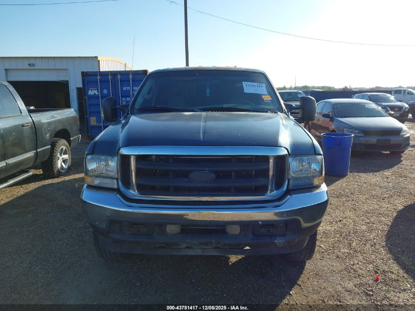 2004 Ford F-250 VIN: 1FTNW21L84EA76700 Lot: 43781417
