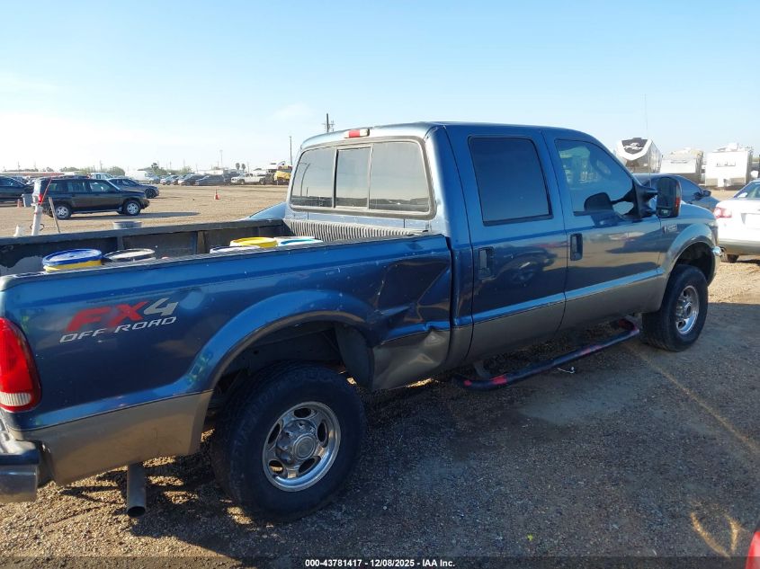 2004 Ford F-250 VIN: 1FTNW21L84EA76700 Lot: 43781417