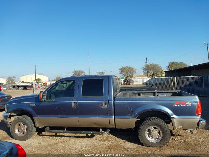 2004 Ford F-250 VIN: 1FTNW21L84EA76700 Lot: 43781417