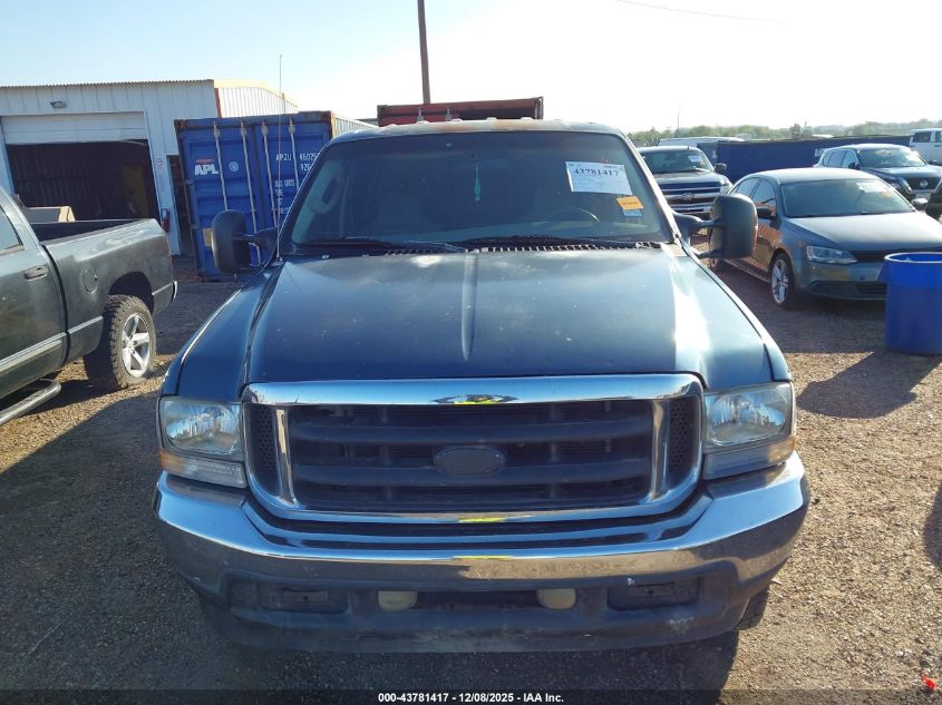 2004 Ford F-250 VIN: 1FTNW21L84EA76700 Lot: 43781417