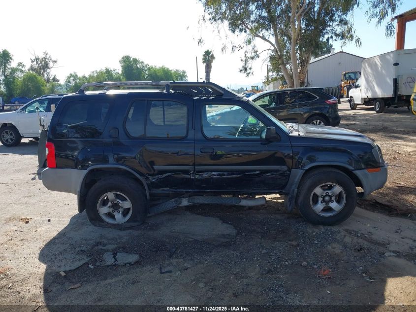 2004 Nissan Xterra Xe VIN: 5N1ED28T54C620685 Lot: 43781427