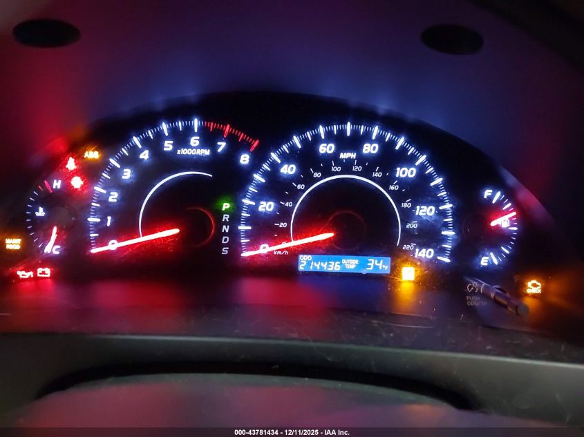 2010 Toyota Camry Le VIN: 4T1BF3EK7AU006824 Lot: 43781434