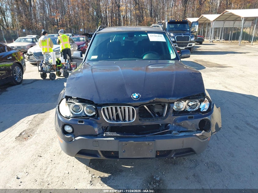 2007 BMW X3 3.0Si VIN: WBXPC93457WF06767 Lot: 43781441