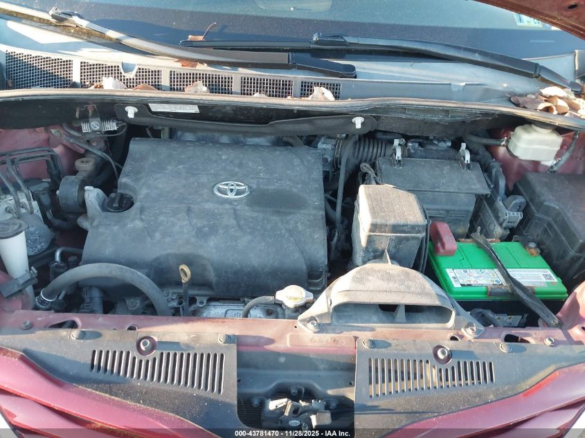 2016 Toyota Sienna Le 8 Passenger VIN: 5TDKK3DC5GS719616 Lot: 43781470