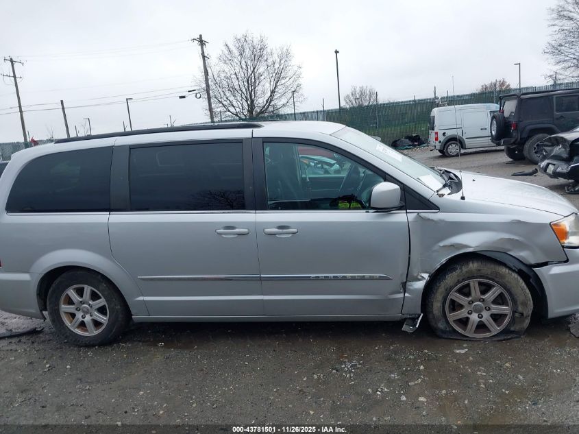 2012 Chrysler Town & Country Touring VIN: 2C4RC1BG5CR157418 Lot: 43781501