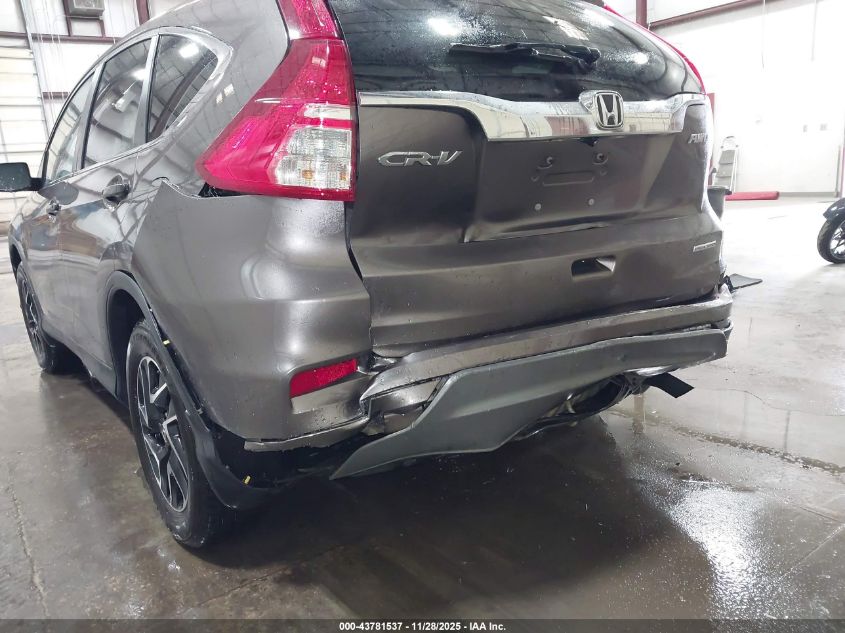 2016 Honda Cr-V Se VIN: 2HKRM4H42GH624275 Lot: 43781537