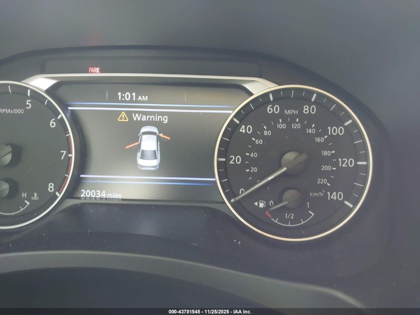 2025 Nissan Altima Sr Awd VIN: 1N4BL4CW2SN351415 Lot: 43781545