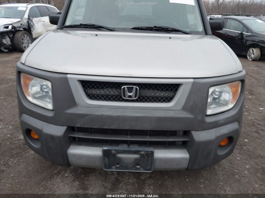 2003 Honda Element Ex VIN: 5J6YH285X3L019997 Lot: 43781547