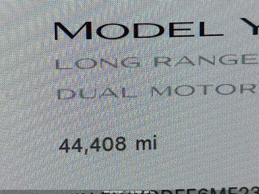 2021 Tesla Model Y Long Range Dual Motor All-Wheel Drive VIN: 5YJYGDEE6MF233902 Lot: 43781560