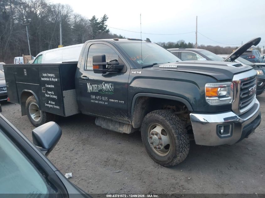 2019 GMC Sierra 3500Hd Chassis Sle VIN: 1GD32UCY9KF198525 Lot: 43781572