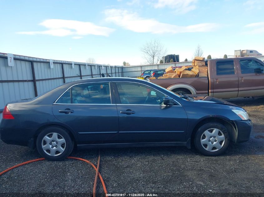 2007 Honda Accord 2.4 Lx VIN: 1HGCM56417A189532 Lot: 43781617