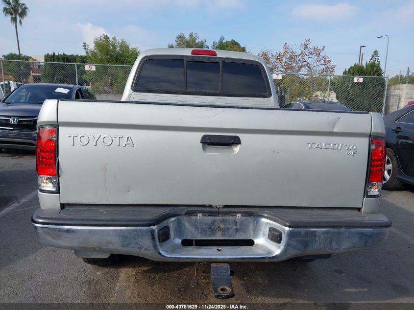 2004 Toyota Tacoma Prerunner V6 VIN: 5TEGN92NX4Z403440 Lot: 43781629