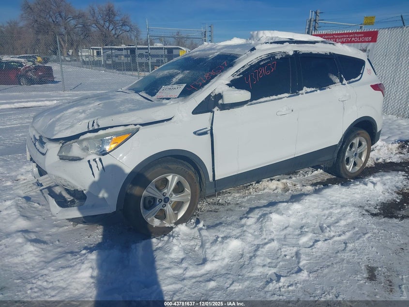 Vin: 1fmcu9gx5fub07664, lot: 44277076, ford escape se 20152