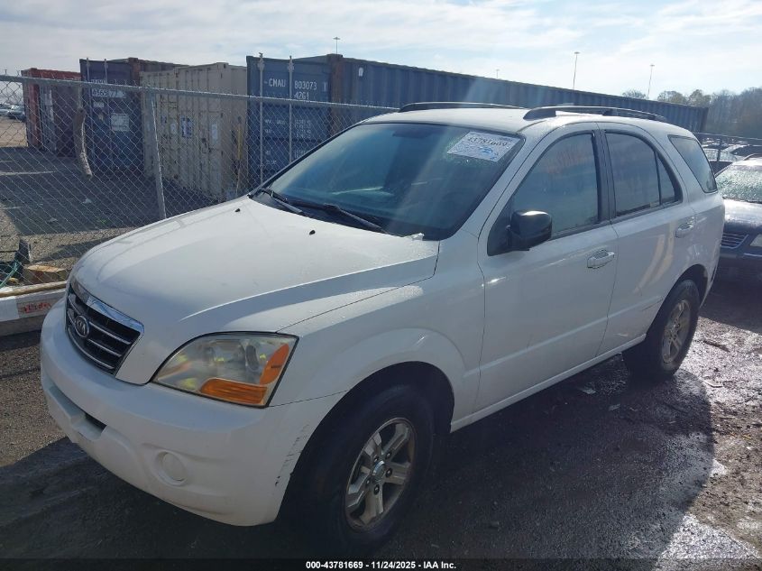 2008 Kia Sorento Lx VIN: KNDJD735185761031 Lot: 43781669