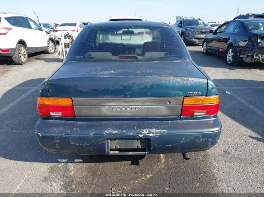 1994 Toyota Corolla Le/Dx VIN: JT2AE09B0R0077127 Lot: 43781675