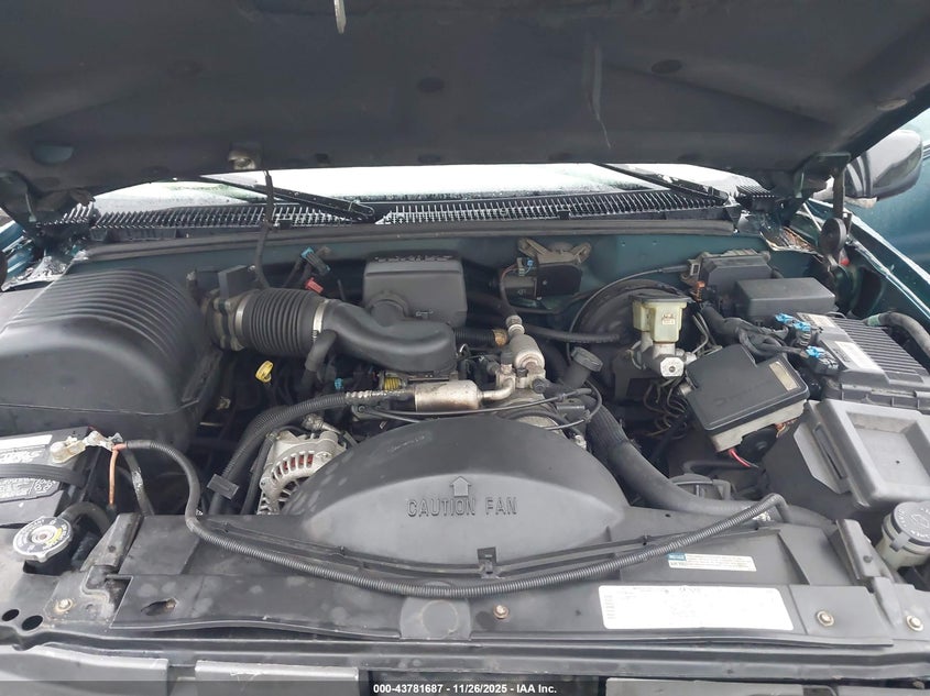 1997 Chevrolet Tahoe Ls VIN: 1GNEK13R1VJ301255 Lot: 43781687