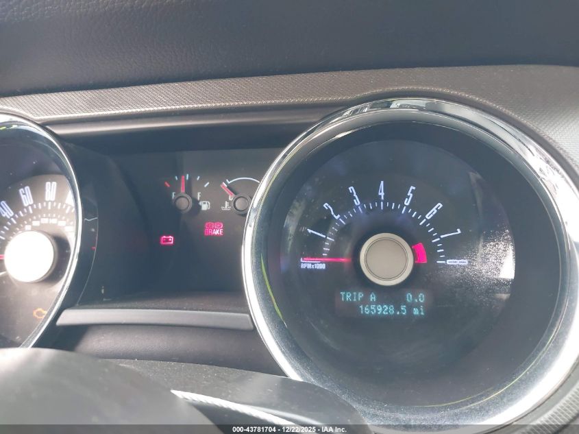 2012 Ford Mustang V6 VIN: 1ZVBP8EM6C5239474 Lot: 43781704