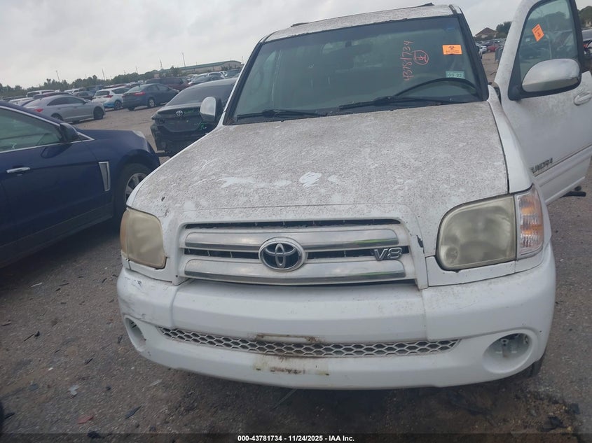 2006 Toyota Tundra Sr5 V8 VIN: 5TBET34116S546435 Lot: 43781734