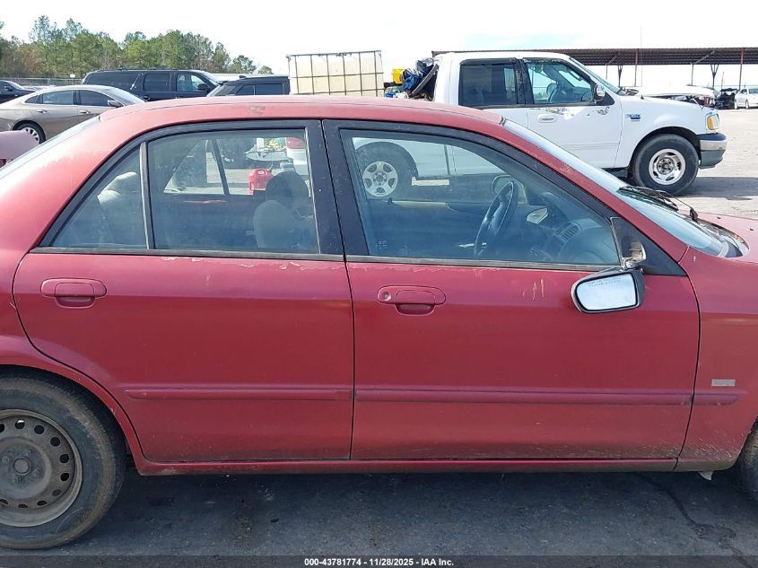 2001 Mazda Protege Dx/Lx VIN: JM1BJ222910468729 Lot: 43781774