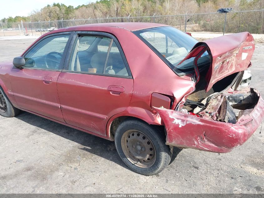 2001 Mazda Protege Dx/Lx VIN: JM1BJ222910468729 Lot: 43781774