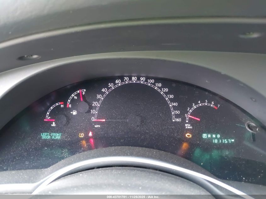 2007 Chrysler Pacifica VIN: 2A8GM48LX7R326101 Lot: 43781781