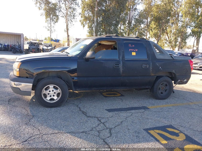 2004 Chevrolet Avalanche 1500 VIN: 3GNEC12T84G234566 Lot: 43781783