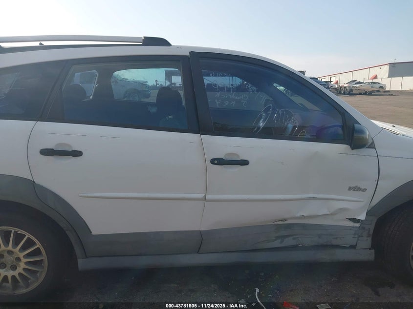 2008 Pontiac Vibe VIN: 5Y2SL65868Z406597 Lot: 43781805