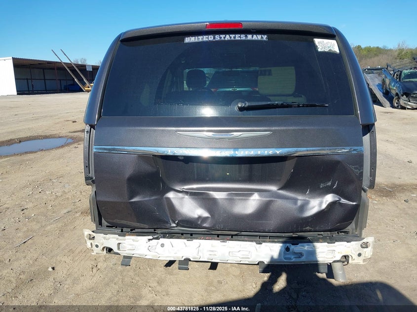 2016 Chrysler Town & Country Touring VIN: 2C4RC1BGXGR190291 Lot: 43781825