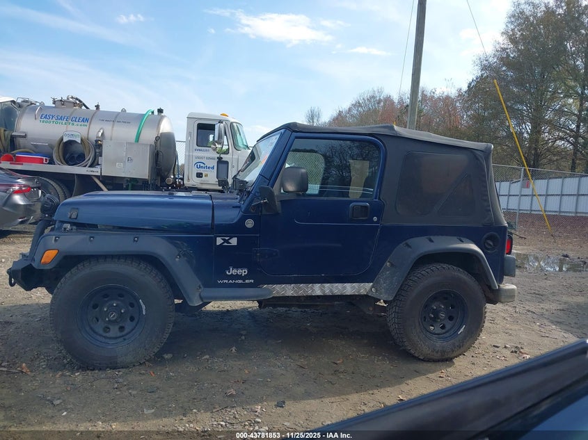2005 Jeep Wrangler X VIN: 1J4FA39S15P386630 Lot: 43781853