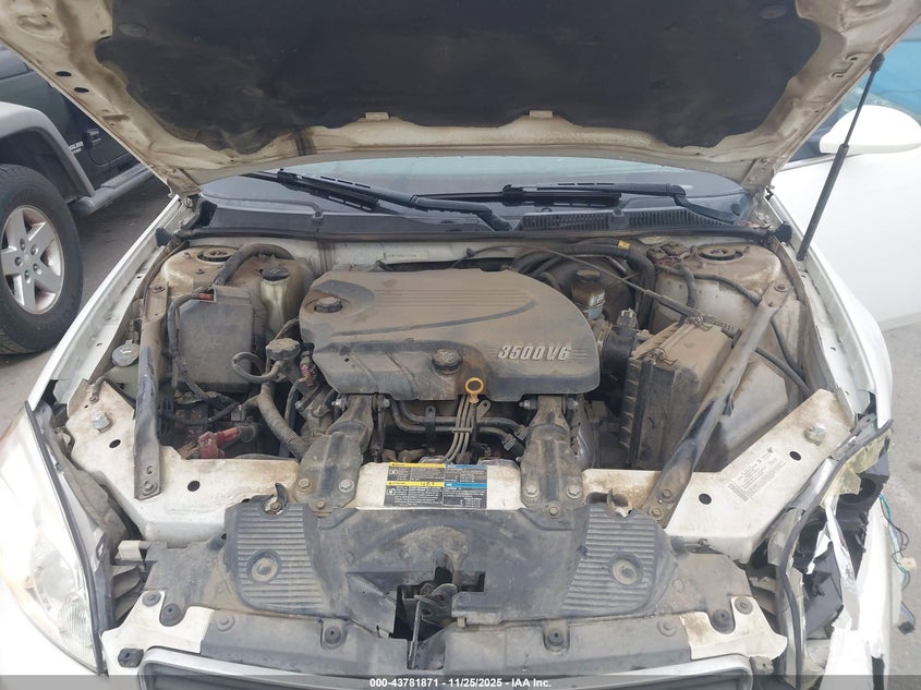 2008 Chevrolet Impala Lt VIN: 2G1WT55K881222125 Lot: 43781871