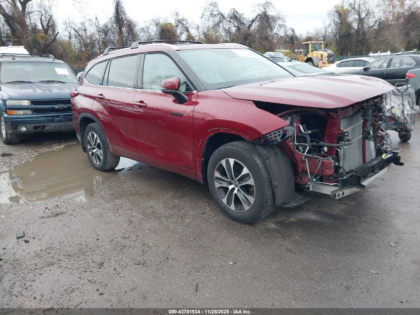 TOYOTA HIGHLANDER HYBRID XLE