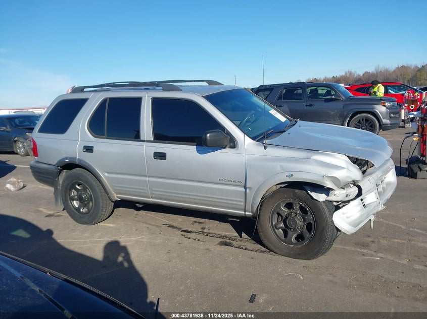 2002 Isuzu Rodeo Ls 3.2L V6/Lse 3.2L V6/S 3.2L V6 VIN: 4S2CK58W024304913 Lot: 43781938